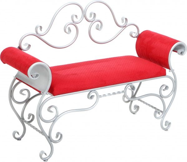 Пуф 1160х900х390 мм красный 