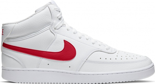 Кроссовки Nike COURT VISION MID CD5466-105 р.US 12,5 бело-красный