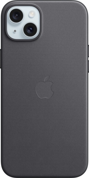 Чохол Apple FineWoven Case with MagSafe для Apple iPhone 15 Plus black (MT423ZM/A) — фото 1