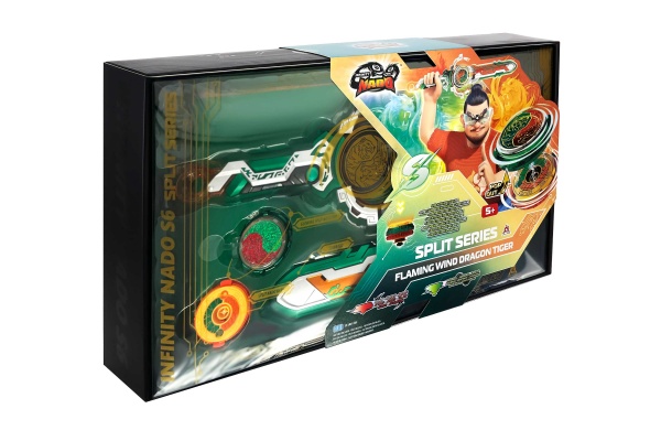Дзиґа Infinity Nado VI серія Split Series Flaming Wind Dragon Tiger EU654145