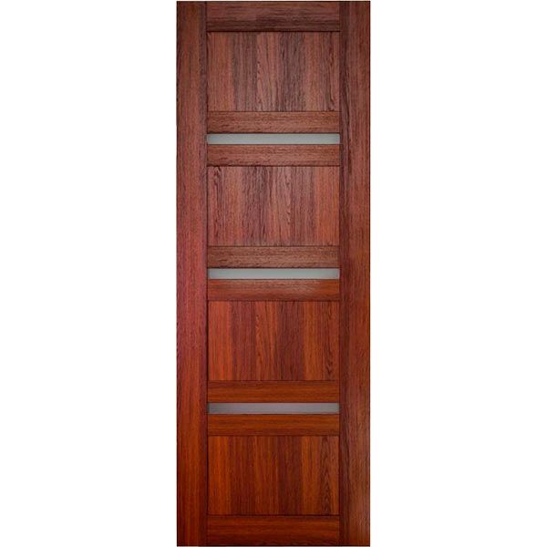 Двері полотно Terminus NF-301 70 см Мигдаль напівскло