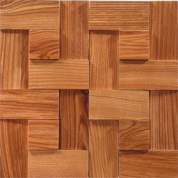 Мозаичная плитка древесина 270х270 мм Enfasi Ясень Натур