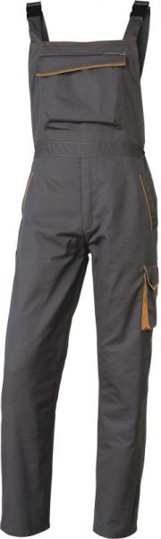 Полукомбинезон рабочий Delta Plus Panostyle р. L M6SALGOGT серо-оранжевый