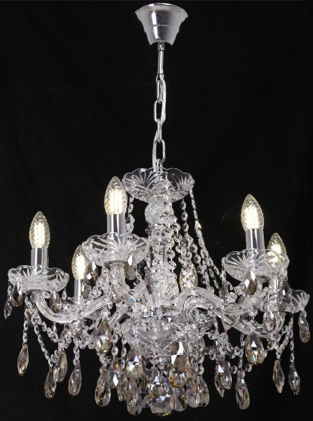 Люстра Crystal Life LM813/06-K16CC.SM 6x40 Вт E14 прозрачный/хром 