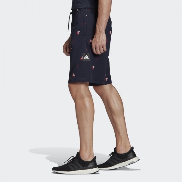 Шорты Adidas MHE Short GFX FI4038 р. XXL темно-синий