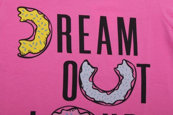 Футболка дитяча Роксана Тістечко р.134 малиновий 