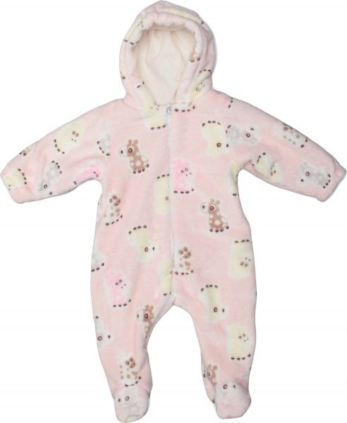 Комбінезон для дівчаток Фламінго 497-910 рожевий р.62 