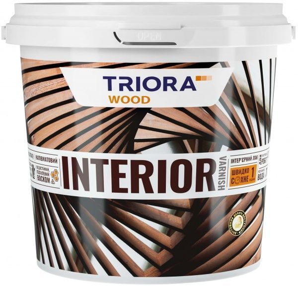 Лак интерьерный INTERIOR VARNISH Triora полумат 0,75 л