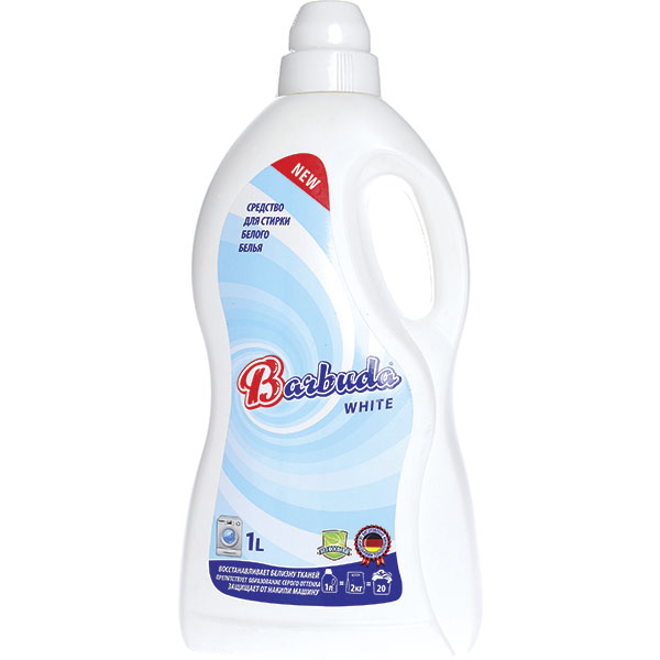 Гель для машинной стирки Barbuda для белого белья 1 л
