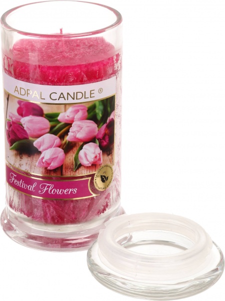 Свічка ароматична Pako-If Фестиваль квітів 16х9 см (А-197) 