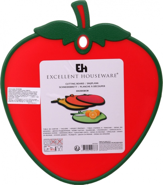 Доска разделочная 30x28x см в ассортименте 030000780