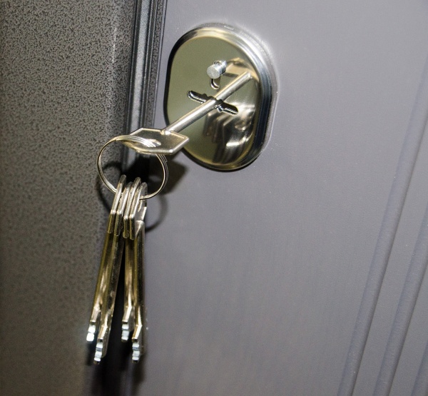 Дверь входная Министерство дверей КУ-Л3/262 бергамо антрацит 2050x860 мм