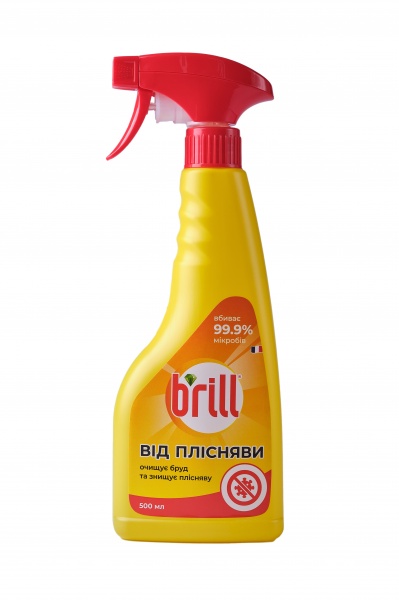 Средство для удаления плесени Brill Активный хлор 0,5 л