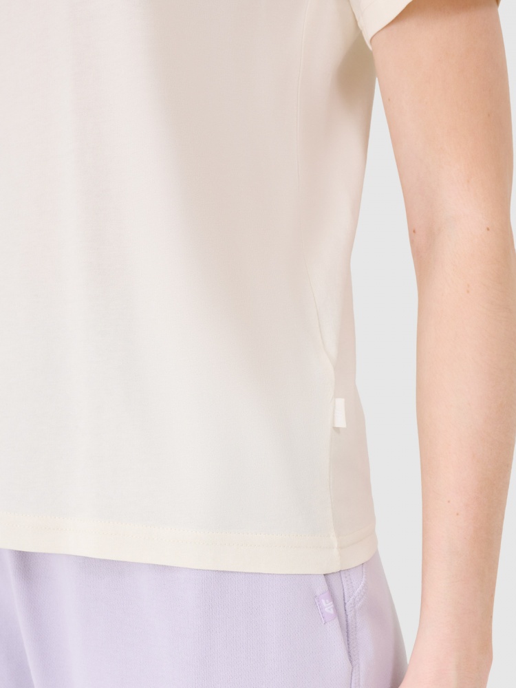 Футболка 4F TSHIRT F1991 4FWSS25TTSHF1991-11S р.XS бежевый