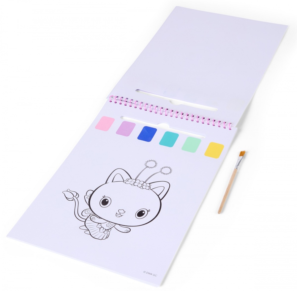 Раскраска водная «GABBY'S DOLLHOUSE 24 листа»