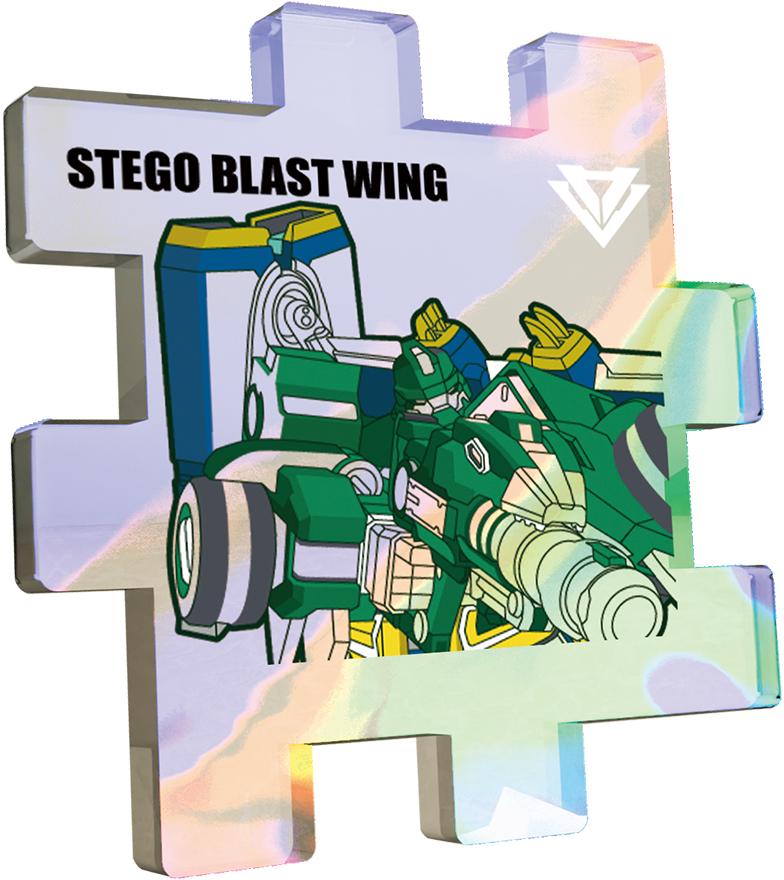 Игрушка DINOSTER Робот-конструктор Стего Бласт Винг EU580881A-2