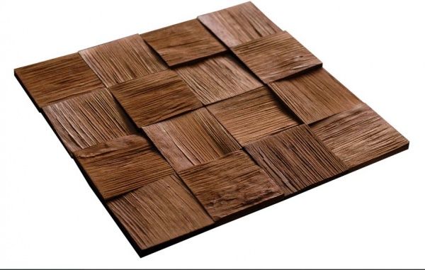 Декоративна панель 3D-панель Живий камінь Квадрат великий 20 0,57 кв.м