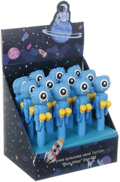 Ручка шариковая Blue Alien 
