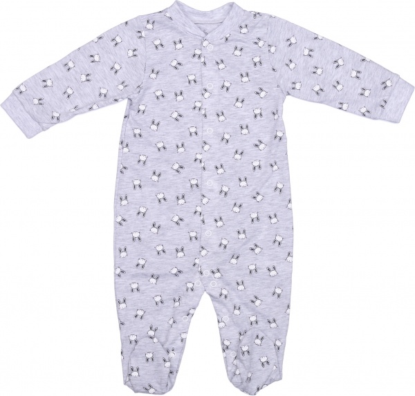 Комбинезон ясельный унисекс Фламинго р.74 в ассортименте 647-111 