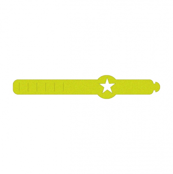 Браслет светоотражающий MAXGROUP Звездочка NM-304