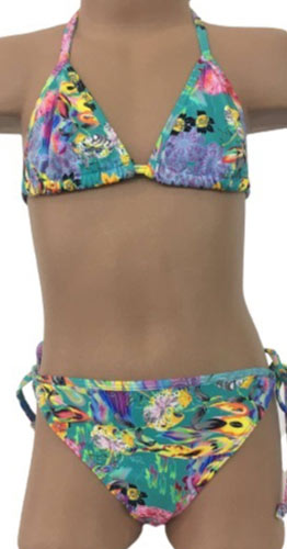 Купальник для девочек Bibo р.104–110 разноцветный 8024/23 