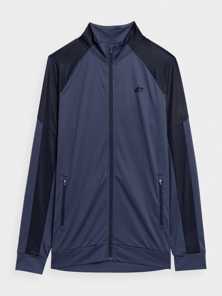 Джемпер 4F SWEATSHIRT FNK M210 4FAW23TFSWM210-32S р.2XL синий