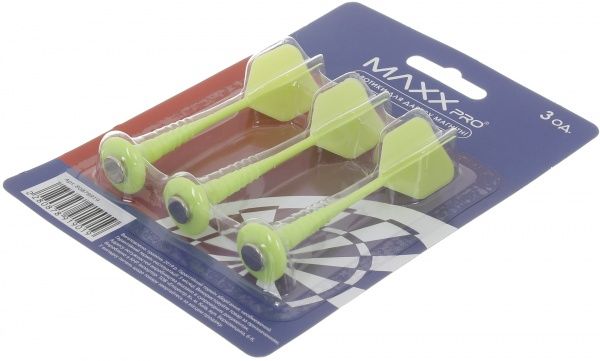 Дротики для дартсу магнітні MaxxPro магнітні 3 шт. 