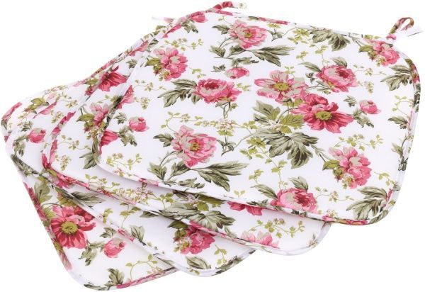 Набор подушек на стул Летние краски 38х38х1,7 см 4 шт UP! (Underprice)