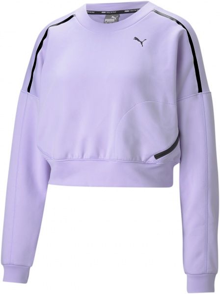 Світшот Puma Train Zip Crew Sweatshirt 52027216 р. S фіолетовий