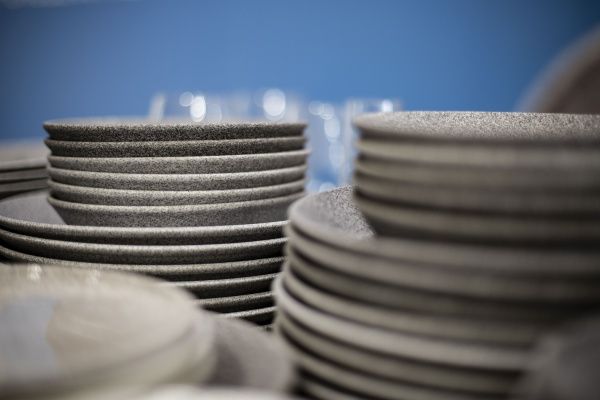 Тарілка підставна 26 см світло-сіра матова G1Q2126 Granit G.Benedikt