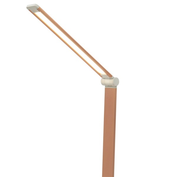 Настольная лампа Altalusse Infinity USB LED 7 Вт розовое золото 