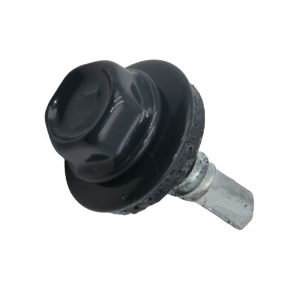 Саморез со сверлом по металлу 4,8x19 мм 100 шт антрацитово-серый RAL 7016 Expert Fix