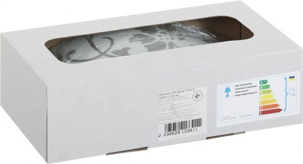 Светильник настенный УТ Сяйво НПБ Весна 1x60 Вт E27 белый 1519 