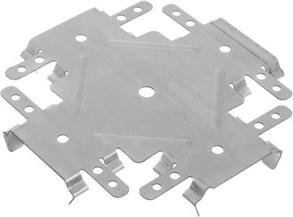 Соединитель одноуровневый BauGut «Краб» для CD профиля 5 шт.