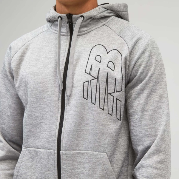 Джемпер New Balance MJ13020AG р. XL серый