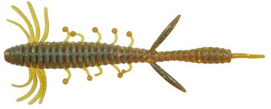 Силикон Fishing ROI Shaggi Grub D153 75 мм 12 шт. (123-21-75-D153)