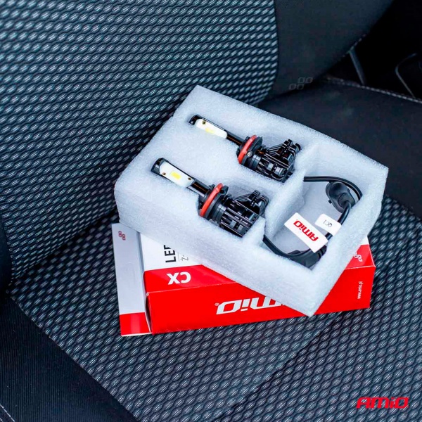 Автолампа светодиодная AMiO CX H7 30 Вт 2 шт.(1076)