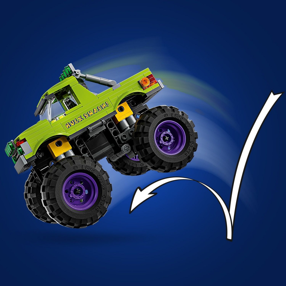 Конструктор LEGO Super Heroes Marvel Грузовик Халка против Таноса 76312