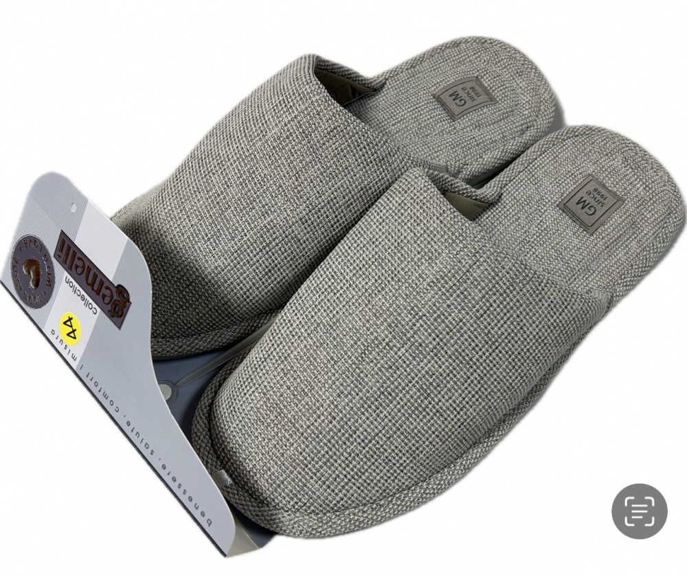 Капці домашні Gemelli Дамір р.46 сірий