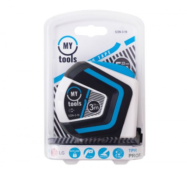 Рулетка My Tools Elegance 122N-3-19 3 м x 19 мм