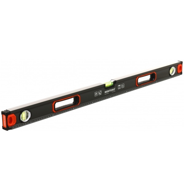 Уровень 100 см Montero с ручками магнитный AL-M1-1000