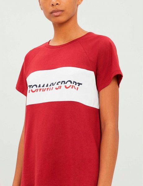 Футболка Tommy Hilfiger BLOCKED TEE LOGO S10S100331XAI XS червоний