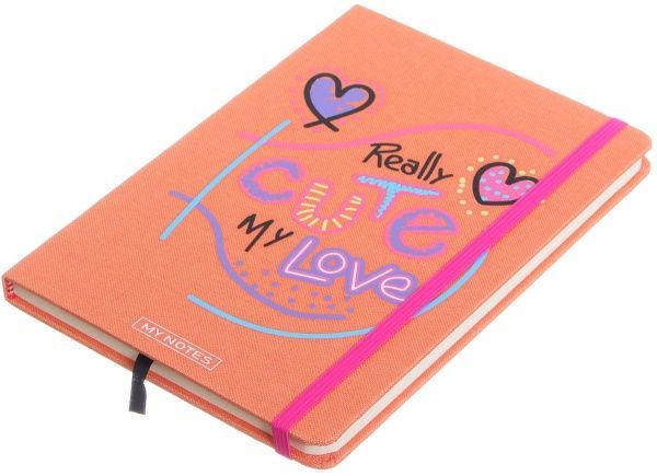 Книга для нотаток Real love А5 96 аркушів