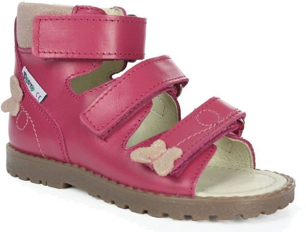 Сандалии ортопедические MRUGALA р.26 розовый 1299-44 