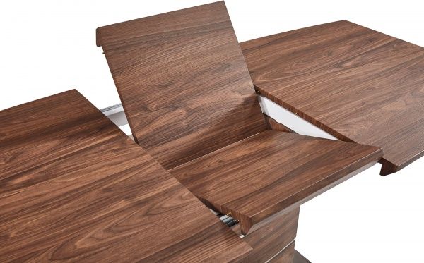 Стол обеденный GT Racer К-6112 (140-180x80x76) Walnut 