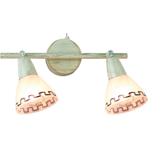 Спот Altalusse 2x40 Вт E14 слоновая кость INL-9285W-02