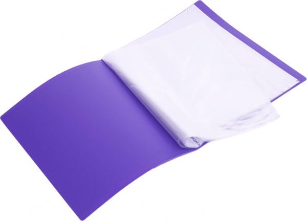 Папка А4 с 30 файлами фиолетовый UP! (Underprice)