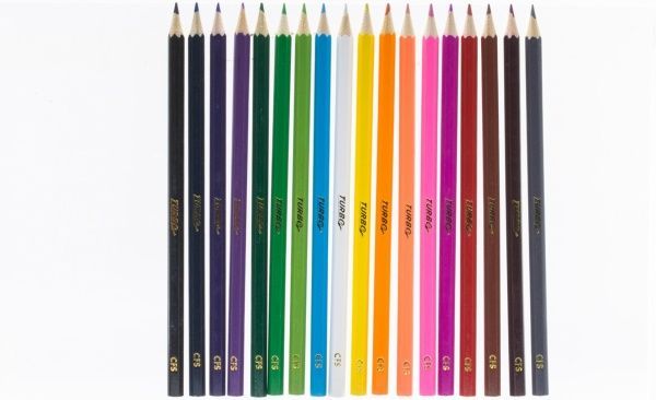 Олівці кольорові Turbo Cool For School