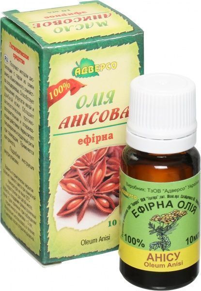 Эфирное масло Адверсо Анісова 10 мл 