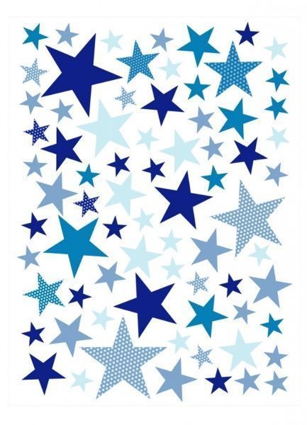 Декоративна наліпка Design stickers Зірки 29.7x42 см